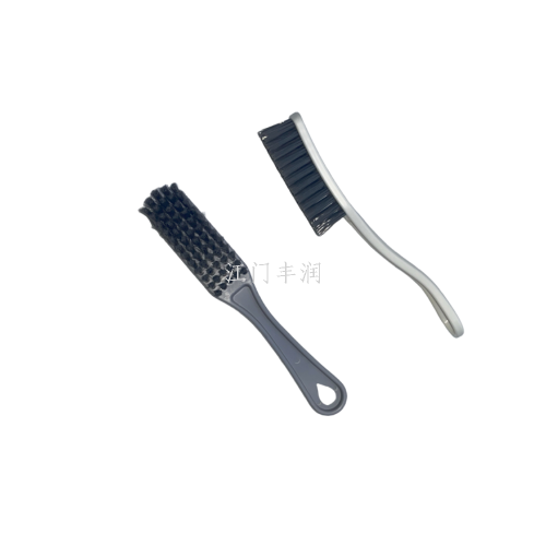 factory direct supply shoe brush two-color gray and white cleaning brush multi-purpose cleaning brush in stock long handle cleaning brush cleaning brush easy cleaning