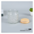 Embossed Glass Storage Jar Kitchen Begonia Sealed Jar Cereals Storage Tank Food Tea Jar Wholesale
