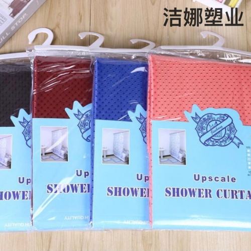 brick point waterproof cloth shower curtain plain color shower curtain dark pattern waterproof shower curtain bathroom partition waterproof quick-drying shower curtain