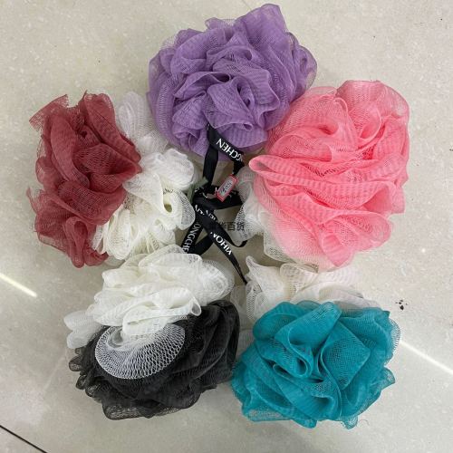 50g color lace multi-color skin-friendly popular style bath ball