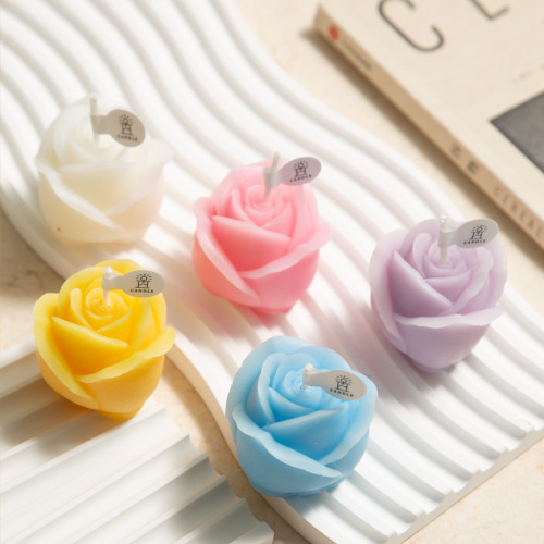 rose aromatherapy candle wholesale hand gift valentine‘s day gift candle520 creative handmade fragrance modeling wax