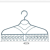 Multi-functional drying hanger, wardrobe, wardrobe, underwear, socks, suspender storage, hanger hanger windproof