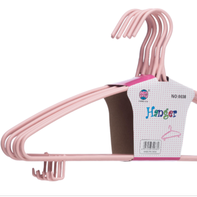 Glue-impregnated iron hangers thickened and thickened household hanging clothes without marks non-slip adult clothes hanging clothes