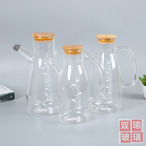 multi-specification glass oil pot leak-proof oil control soy sauce bottle vinegar bottle oil bottle oil bottle oil tank household kitchen utensils
