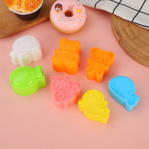 创意卡通造型三角饭团磨具DIY海苔寿司模具家用儿童便当模