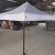Spot Goods 3 M * 3 M Iron American Spire Folding Tent 180G Black Polyester Fabrics plus PA Coating with Oxford Cloth