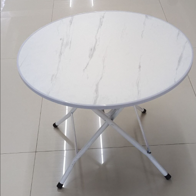 Simple round Table Household Stall Portable Dining Small Table Folding Bedroom Dining Table