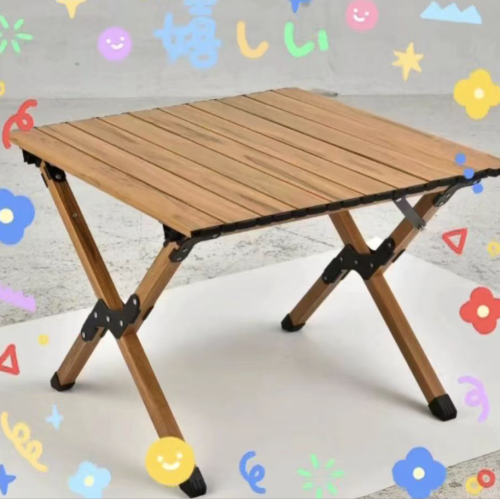 60cm egg roll table outdoor folding table portable table picnic table camping equipment supplies full set