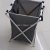 Nordic Fabric Large Laundry Basket Dirty Clothes Basket Foldable Partition Dirty Clothes Storage Basket Household Waterproof Laundry Basket