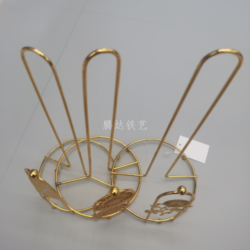 跨境厨房专用纸巾架餐桌立式餐厅高级感桌面餐巾架收纳卷纸架批发