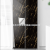 Self-Adhesive High Temperature Resistance Oil-Proof Antifouling Sticker Home Stove Tile Black Gold Marble Kitchen Oil-Proof Stickers Oilproof Wall Sticker