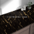 Self-Adhesive High Temperature Resistance Oil-Proof Antifouling Sticker Home Stove Tile Black Gold Marble Kitchen Oil-Proof Stickers Oilproof Wall Sticker
