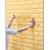 3d Self-Adhesive Small Yellow Brick Pattern Waterproof Moisture-Proof Surface Refurbished Wallpaper Bedroom Background Wall Foam Decorative Sticker