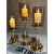 Nordic Retro Affordable Luxury Candle Holder Candlelight Dinner Simple and Modern Decoration Decoration Wedding Dinner Atmosphere Props