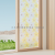 Static Anti-Peep Waterproof Paper-Cut for Window Decoration Opaque Printed Glass Sticker Toilet Privacy Light Blocking Glass Film