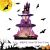 Halloween Party Decoration Cake Stand 3D Special-shaped Castle Cake Stand Wedding decoration Dessert table decoration