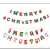 Christmas Holiday Letter Banner Hanging Flag Decoration Christmas Party Indoor Layout Decoration Garland Hanging Flag