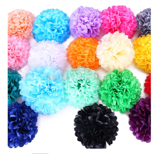 14-inch 35cm european and american decorative paper floral ball pom pom handmade origami flower birthday party decoration mall