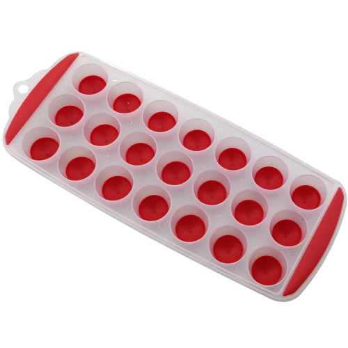 厂家直销21格家用冰格 长方形冰盒 宝宝辅食保鲜盒制冰模具冰隔