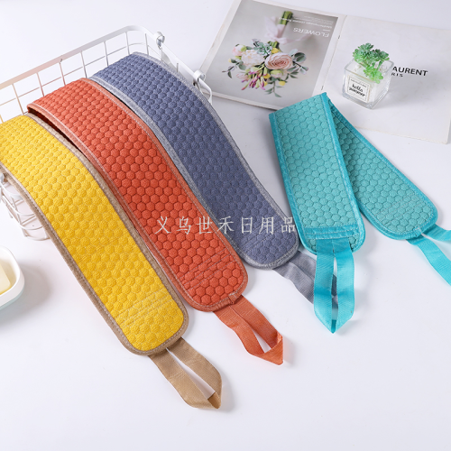 搓澡巾长条搓背巾搓灰女强力戳澡粗砂搓泥搓后背澡巾洗澡巾拉背条