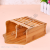 【SUNNY BAMBOO Factory Direct Sales】Handmade Carbonized Double-Row Chopstick Cage