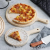 【SUNNY BAMBOO Factory Direct Sales】Rectangular Plate Round Pine Wood Pizza Home Baking Tray