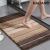 High Quality New Microfiber Stripe Color Matching Carpet Home Bedroom Floor Mat Absorbent Non-Slip