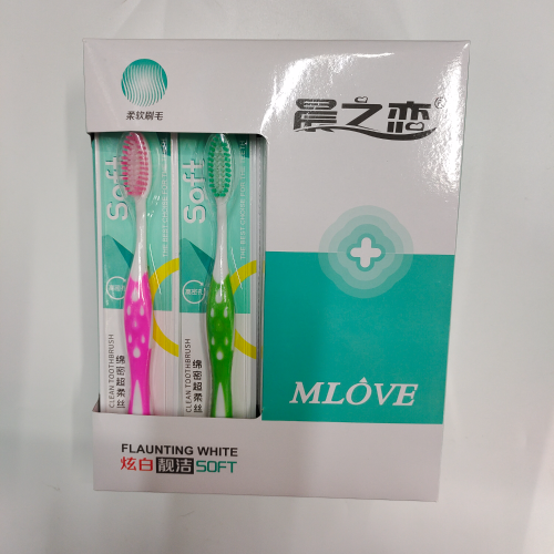 Chen Zhilian 302 Boxed Soft Silk Dense Clean Soft-Bristle Toothbrush
