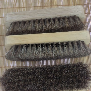马毛刷 鞋刷 清洁用品 木制用品 木制鞋刷  袋鼠马毛刷