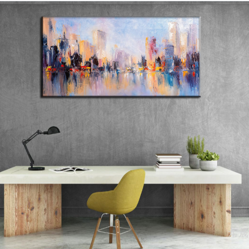 2023 New Oil Painting Living Room Bedroom Dining Room Decorative Painting Abstract Oil Painting Foreign Trade Supply Amazon Good Sales