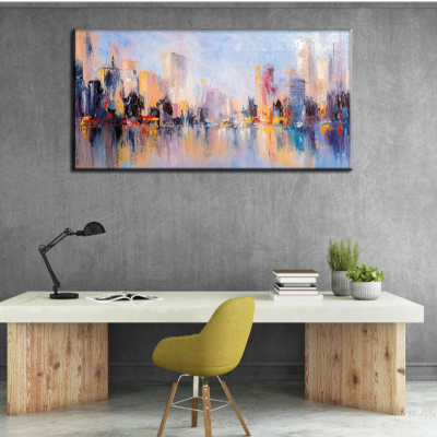 2023 New Oil Painting Living Room Bedroom Dining Room Decorative Painting Abstract Oil Painting Foreign Trade Supply Amazon Good Sales