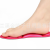 Manufacturers direct massage and decompression 4D foot arch sponge insole thickening cotton pad (female)