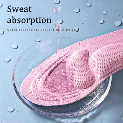 Comfortable and lightweight arch support 4D massage insole Unisex sweat-absorbing and breathable