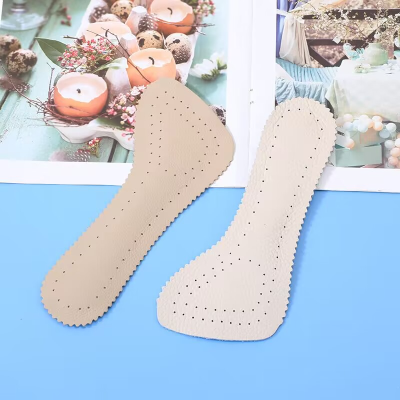Summer Sandals Special 3/4 Cushion Genuine Leather Women's Half Insole Breathable Sweat Absorbing Deodorant Latex Comfortable Cowhide Insole