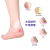 Heel Grips Women's High Heels Gel Blisters Sticker Wear-Resistant Heel Sticker Half Insole Heel Cushion Pad