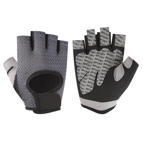 夏季健身手套女薄防滑防起茧单杠引体向上半指男透气器械哑铃锻炼