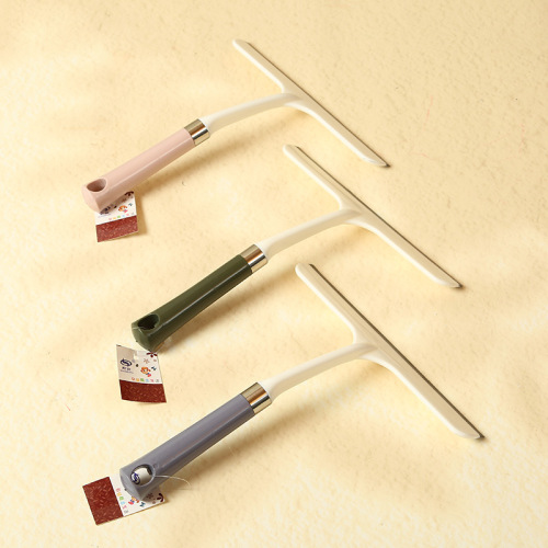 G136玻璃刮水器 塑料软胶玻璃刮短柄折叠清洁擦窗神器窗刮清洁器