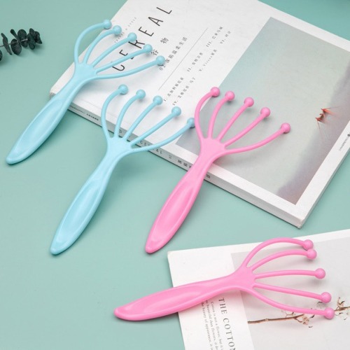 G102日用百货按摩器5爪头皮按摩器八爪滚珠按头爪挠头抓头神器