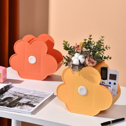 G328日用百货收纳盒遥控器储物盒子 多功能办公室书桌整理盒