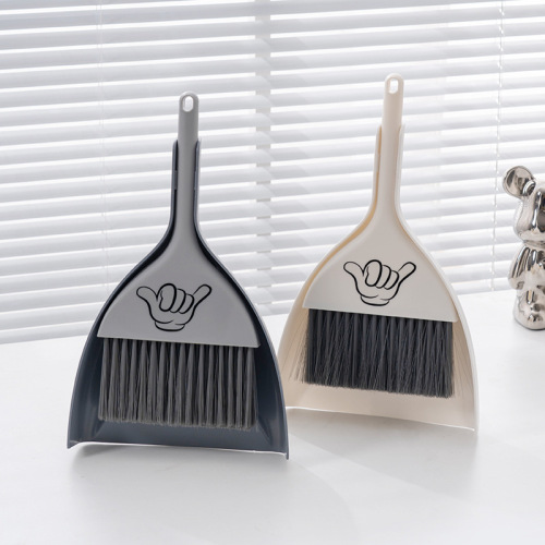 G328厨卫系列簸箕组合套扫帚多功能迷你套装软毛缝隙刷卡通套扫