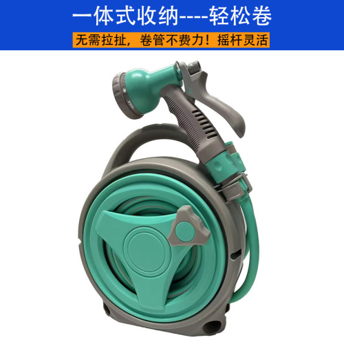 G1002加长版15米手提水管车  15M 水管收纳架 手提式简易水管车