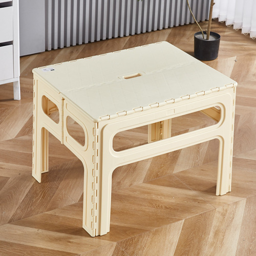 LHJJ儿童课桌学习桌室内多功能户外露营野炊便携式塑料折叠桌