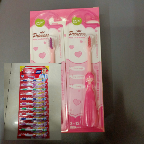 prince princess children‘s toothbrush