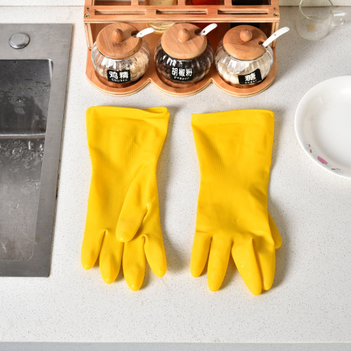 30cm industrial latex gloves household cleaning dishwashing gloves labor protection beef tendon gloves daily necessities wholesale