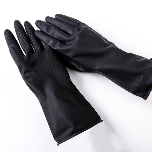 factory wholesale rubber dishwashing household gloves thin kitchen latex laundry cleaning household gloves wholesale 60g