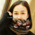 Autumn and winter fashion warmth multi-purpose knitted scarf, head cover, neck sleeve.