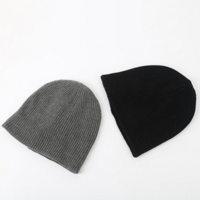 Knitted Hat Autumn and Winter Wool Cap Fashionable Warm Hat Men and Women All-Matching Japanese Same Style Internet Celebrity Beanie Hat Tide 」