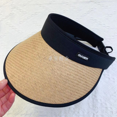 New Seaside Hat Women's Beach Sun-Proof Straw Hat