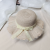 Fashion Children's Sun-Proof Straw Hat Summer Girl's Sunhat Baby Girl Western Style Lace Pearl Princess Beach Hat