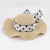 Bow Ribbon Bucket Hat Women's Straw Hat All-Match Big Brim Summer Outing All-Match Sun Protection Sun Shade Hat Wave Edge